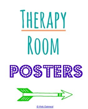 Preview of Therapy Room Printables