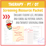 Therapy - Screening Resource Packet