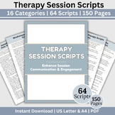 Therapy Scripts 64 Detailed Scripts, Therapist Office Chea