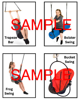 Preview of Therapy Swing Visual Choices