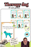 Therapy dog | Poster with rules for the school dog