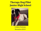 Therapy dog faculty and staff presentation
