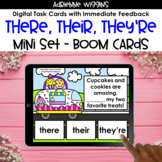 There, Their, They're Homophones BOOM Cards Mini Set