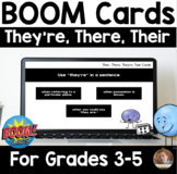 There/Their/They're SELF-GRADING BOOM Deck for Grades 3-5: