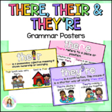 There, Their and They're Homophone Posters
