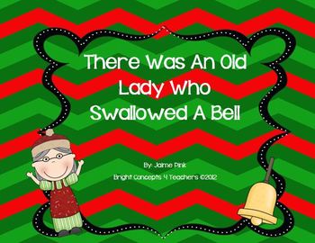 Preview of There Was An Old Lady Who Swallowed A Bell-Freebie