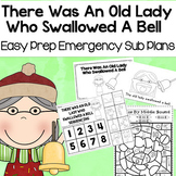 December Sub Plans There Was An Old Lady Who Swallowed A Bell