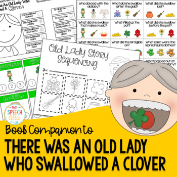 Preview of There Was An Old Lady Who Swallowed A Clover