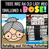 There Was An Old Lady Who Swallowed A Rose! | Retelling Ca