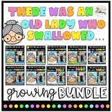 There Was An Old Lady Who Swallowed... Bundle| Retelling & Crowns