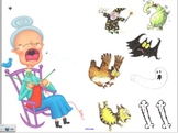 There Was An Old Lady Who Swallowed a Bat Smart-board activity