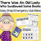 There Was An Old Lady Who Swallowed a Book August Sub Plans