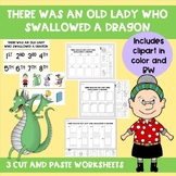 There Was An Old Lady Who Swallowed a Dragon Cut and Paste
