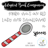 There Was An Old Lady Who Swallowed a Spoon Adapted Book |