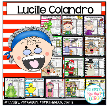 Preview of Author Study with Lucille Colandro and  An Old Lady Bundle!