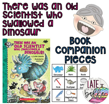 Preview of There Was An Old Scientist Who Swallowed A Dinosaur Book Companion