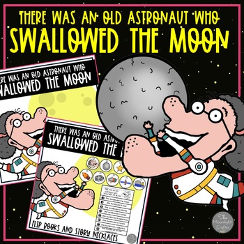 Preview of Distance Learning There Was an Old Astronaut Who Swallowed the Moon BUNDLE