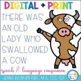 There Was an Old Lady Who Swallowed A Cow: Print & Digital
