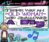 There Was an Old Lady Who Swallowed A Fly- A visual play-a