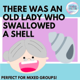 There Was an Old Lady Who Swallowed A Shell | No Prep