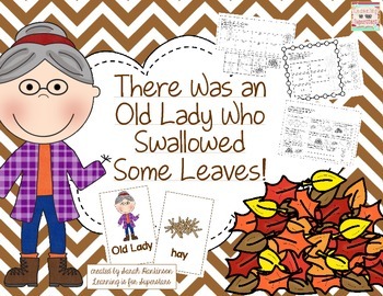 Preview of There Was an Old Lady Who Swallowed Some Leaves