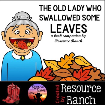 Preview of There Was an Old Lady Who Swallowed Some Leaves Activities 