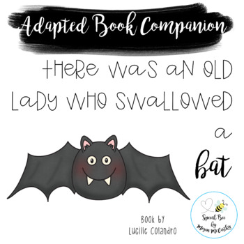 Preview of There Was an Old Lady Who Swallowed a Bat Adapted Book