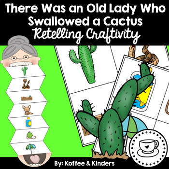 Preview of There Was an Old Lady Who Swallowed a Cactus Craft