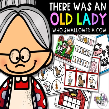 Preview of There Was an Old Lady Who Swallowed a Cow: Book Companion