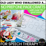 There Was an Old Lady Who Swallowed a.. | One Page Book Cr