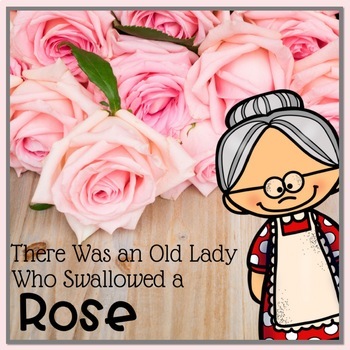 Preview of There Was an Old Lady Who Swallowed a Rose Book Companion