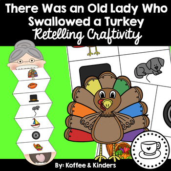 Preview of There Was an Old Lady Who Swallowed a Turkey Craft