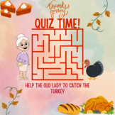 There Was an Old Lady Who Swallowed a Turkey (QUIZ time, A