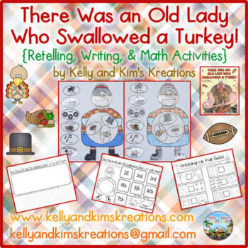 Preview of There Was an Old Lady Who Swallowed a Turkey!