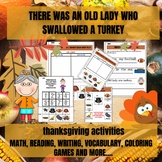There Was an Old Lady Who Swallowed a Turkey Sequencing + 
