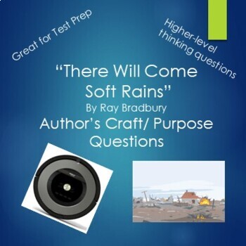 Preview of There Will Come Soft Rains Poem and Story Crossover Questions