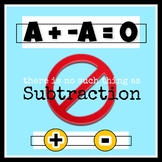 There is No Such Thing as Subtraction