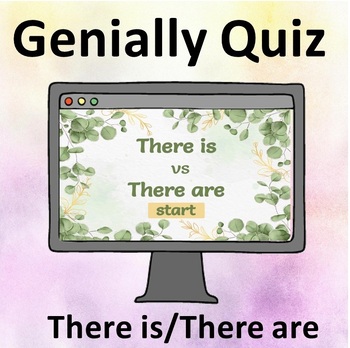 Preview of There is/ There are interactive quiz. Free