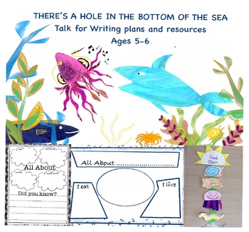 Preview of There's a Hole in the Bottom of the Sea- Talk 4 Writing English Resource
