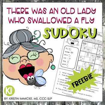 There was an Old Lady Who Swallowed A Fly Sudoku Companion