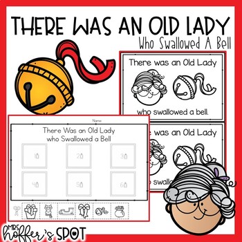 Preview of There was an Old Lady Who Swallowed a Bell | Emergent Reader