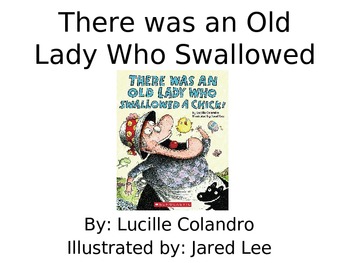 Preview of There was an Old Lady Who Swallowed a CHICK