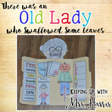 There was an Old Lady who Swallowed Some Leaves Lapbook