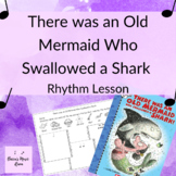 There was an Old Mermaid Who Swallowed a Shark Printable R