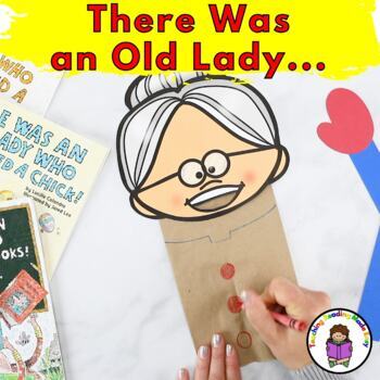 There Was An Old Lady Who Swallowed A Fly Craftivity Sequencing For All Books