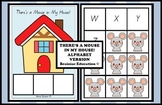 There’s a Mouse in My House Alphabet Game