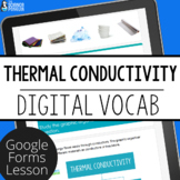 Thermal Conductors and Insulators Digital Vocabulary | 4th