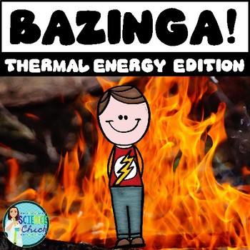 Preview of Thermal Energy Bazinga Game