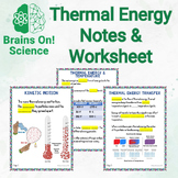 Thermal Energy Heat Transfer Notes, Slides Presentation, a