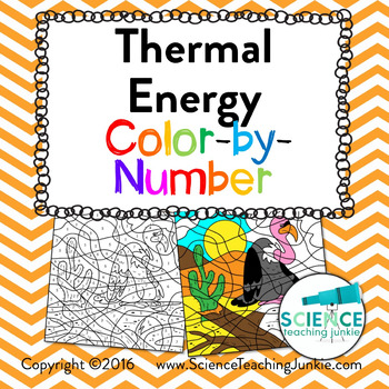 Preview of Thermal Energy: Methods of Heat Transfer Color-by-Number TEKS 6.9A & TEKS 6.9B